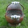 Vintage  bucket ceramic handles Image 3