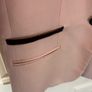 Awear Tuxedo Style Blazer in pink and black - Size 10 worn once Image 4