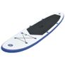 Inflatable Stand Up Paddle Board Set Black and White Image 2