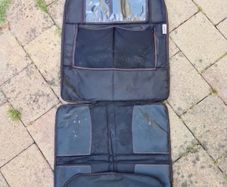 Rear facing car child seat protector