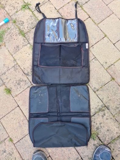 Rear facing car child seat protector