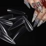 Stiletto Full Nail Tips 100pcs Image 2