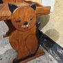 Vintage Mahogany Childs Desk Image 4