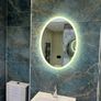 EX Display Tavistock Aster Oval LED bathroom mirror Image 2