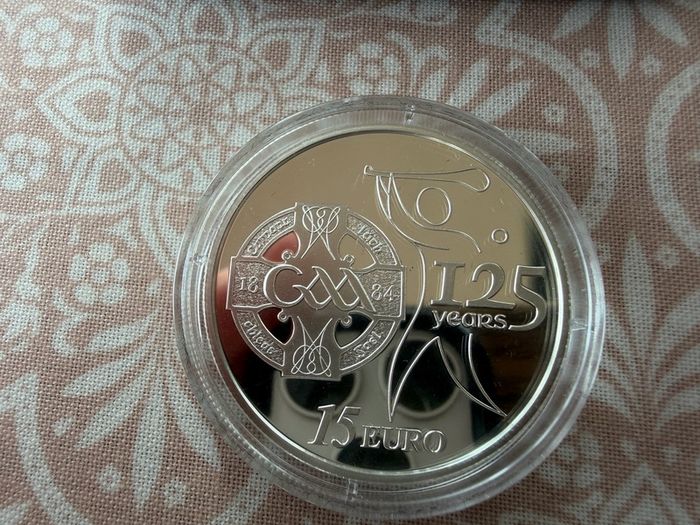 125 Years of GAA silver coin