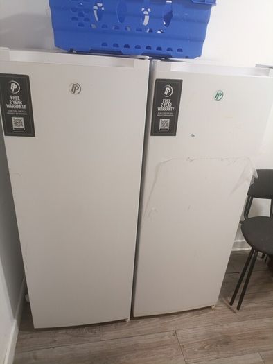 fridge and freezer