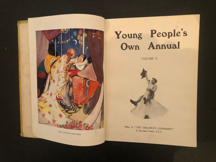 Antique Book Young People's Own Annual 1928