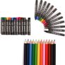 86 Piece Craft and Art Set - Kids Colouring Kit with Crayons and Watercolour Paint (FREE POSTAGE) Image 6