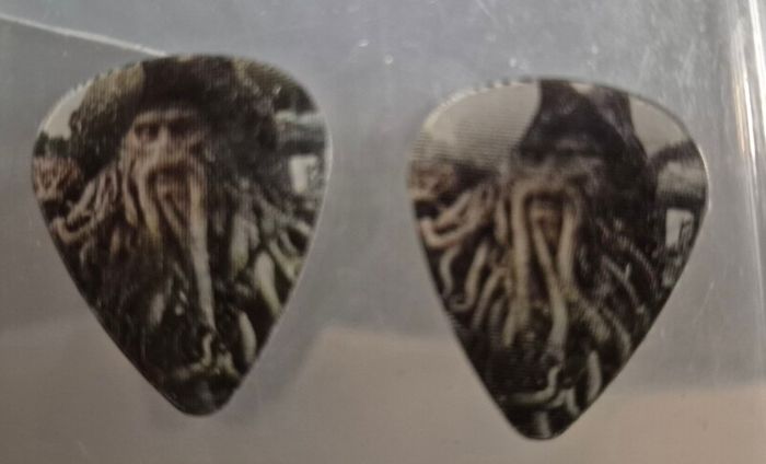 Pirates of The Caribbean Holographic Guitar Picks