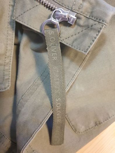 Khaki Green S.oliver Parka Size Large