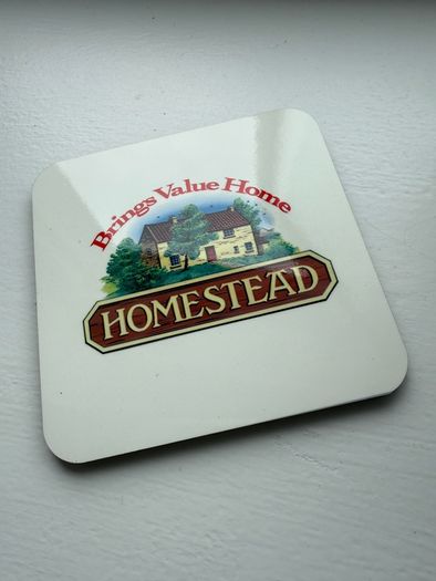 Homestead Coaster - White