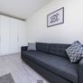 IKEA LANDSKRONA 3-Seater Sofa Bed - Dark Grey - Excellent Condition Image 2
