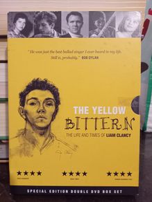 The Yellow Bittern- The Life and Times of Liam Clancy 2 DVD Boxset Irish Folk Music