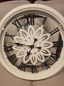 large White Clock