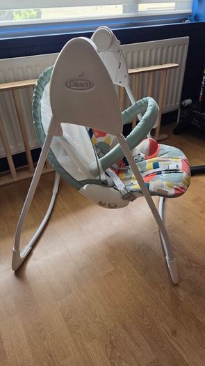 FREE: Graco Baby Delight Compact Baby Swing (Untested - Not Sure If Working)
