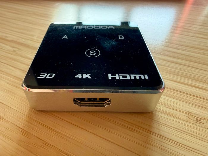 Mrocioa 4K HDMI Switch, 2-Port (A/B)