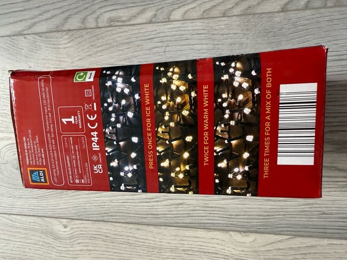 Perfect Christmas 360 LED Compact Lights (Ice White & Warm White)