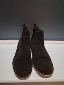 Suede Boots Size 42.5 EU 8.5 UK 9.5 US