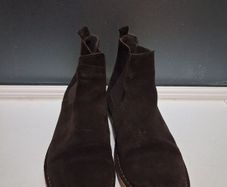 Suede Boots Size 42.5 EU 8.5 UK 9.5 US