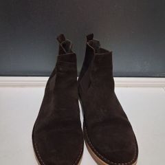 Suede Boots Size 42.5 EU 8.5 UK 9.5 US