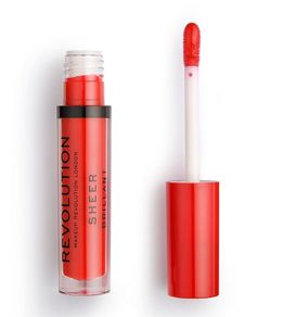 Revolution Sheer Lipgloss - 132 Cherry - New