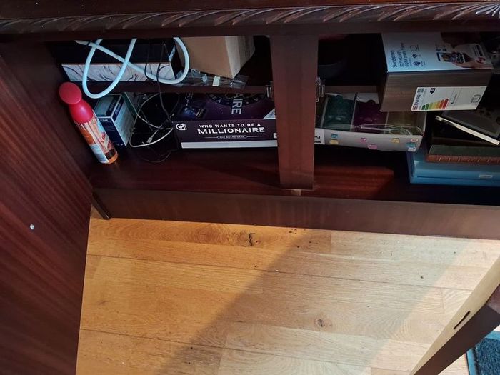 Mahogany Display Cabinet