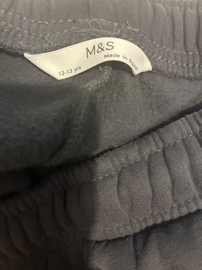 M+S Boys Tracksuit Bottoms Age 12 -13
