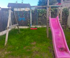 wooden Jungle gym