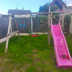 wooden Jungle gym