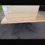 Brand New. Kitchen table160x84cm. Glass cover also included. Image 2