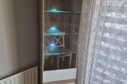 cabinet high gloss with light