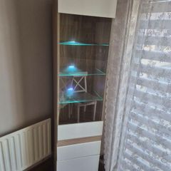 cabinet high gloss with light