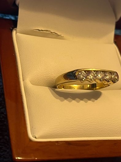 Eternity Ring .. Diamond & 14ct Gold