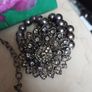 Purpke Poppy Costume  Necklace & .Bracelet. Length  - 8"-9".Add Up  Already. Image 4