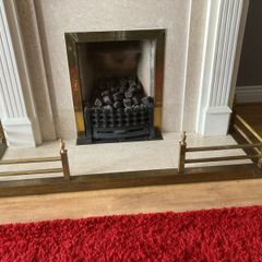 Brass Fireplace Surround