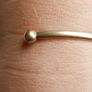 Vintage 9ct Yellow Gold Torque Bangle - Fully Hallmarked 375 - 2,8 grams Image 4