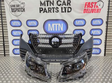 Facelift Bodykit Bumper Headlight Kit for Mercedes V Class Vito W447 16-24 V300d