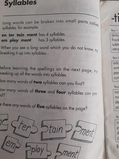 old school book Phonic spelling Folens 1990