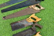 vintage hand saw