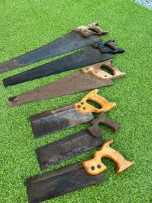 vintage hand saw