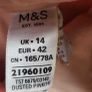 M&S dusted pink cropped pants Sz 14 Image 3