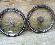 bike wheels