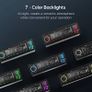 7 LED Colors Car Stereo Handsfree Calling Bluetooth 5.0 Car Radio, Stereo & Clock, 4X60W FM Radio USB/AUX (FREE SHIPPING) Image 4