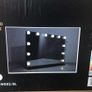 Landscape LED Mirror CCT, Black Free Standing or Wall Mountable Image 2