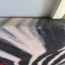 zebra large canvas picture decor Image 3