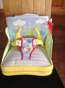 IMMACULATE First Years Winnie the Pooh On the Go Booster Seat