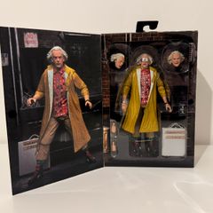 Back to the Future Part 2 Ultimate Series 7 Inch Action Figure - Doc Brown (Yellow Jacket)