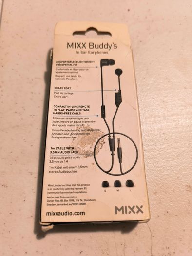 Earphones with control Mic