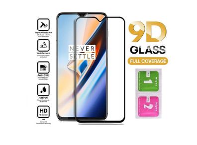 For OnePlus 7 Tempered Glass 9D Curved Screen Protector Full Coverage New - FHTOP6TTG9D