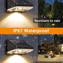 Solar Fence Lights 8 Pack Image 9